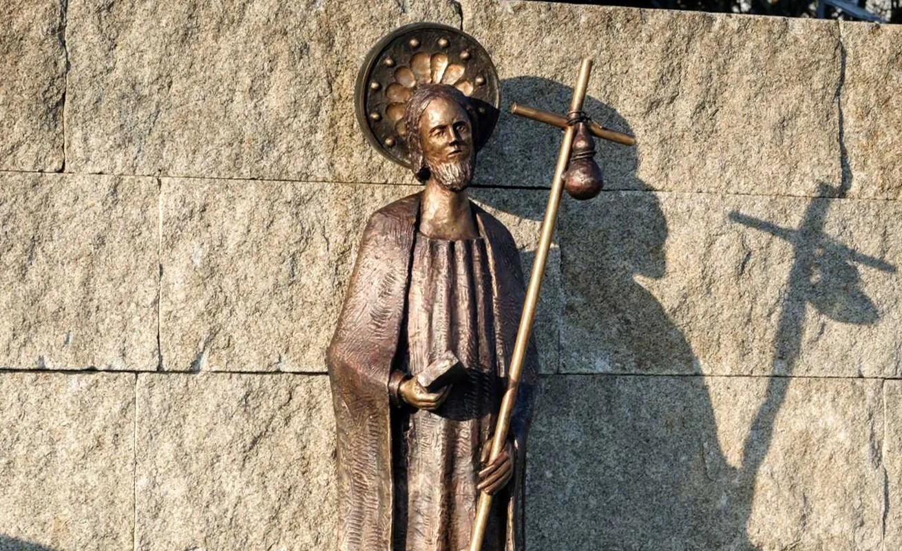 Estátua S. Tiago de Milheirós 1
